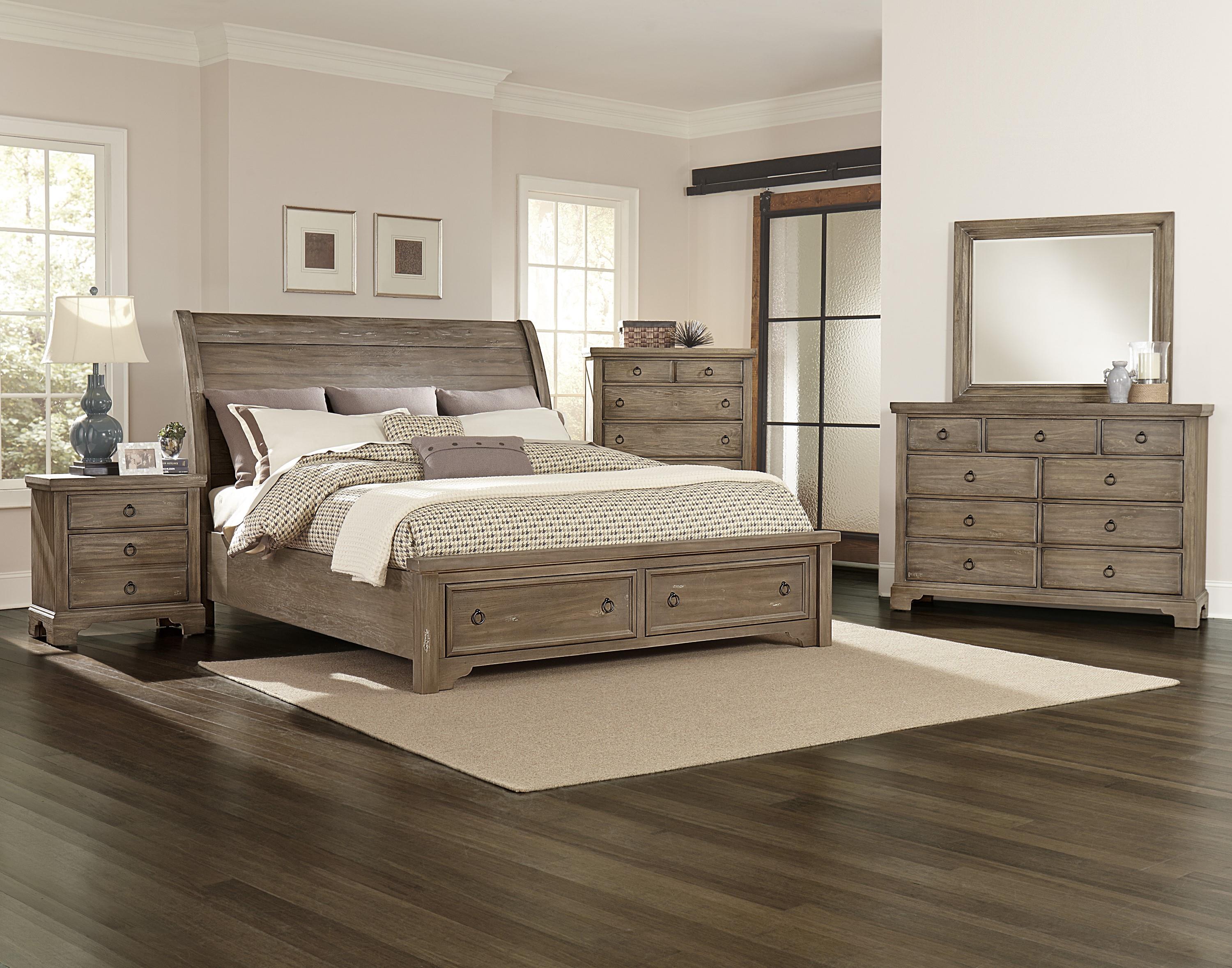 Vaughan Bassett Whiskey Barrel King Bedroom Group Jacksonville